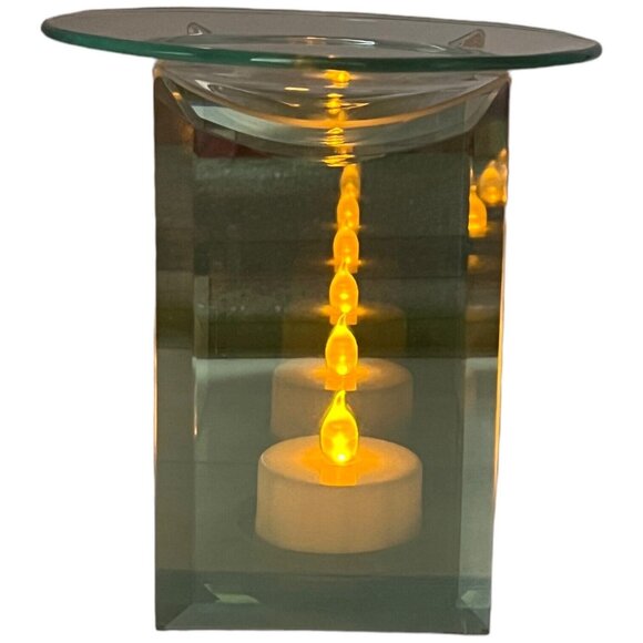 PartyLite Infinite Reflections Aroma Melts Warmer Candle Heat Decor Mirror P9226 - Picture 11 of 16